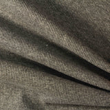 Polyester Cotton Stretch Rib Knit Fabric, 275 gsm, 120 cm — Grey