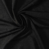 Viscose Stretch Jersey Knit Fabric, 161 gsm, 160 cm — Black