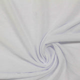 100% Polyester Jersey Knit Fabric, 75 gsm, 150 cm — White
