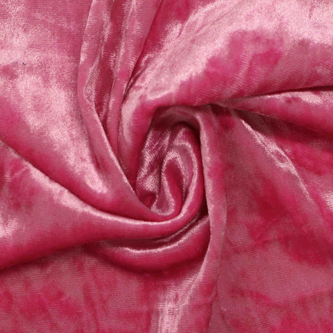 Polyester Stretch Warp Knit Fabric, 221 gsm, 145 cm — Pink