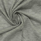 Grey Marl Jersey Knit, Poly-Cotton