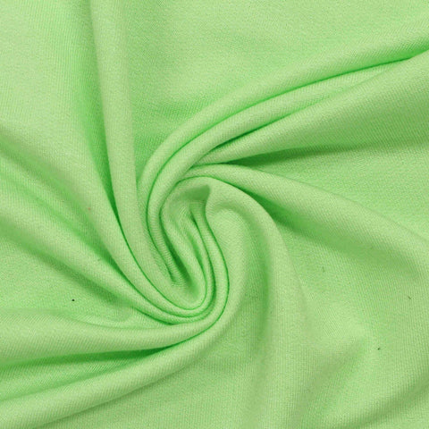 Viscose Stretch Jersey Knit Fabric, 191 gsm, 160 cm — Green