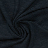 Dark Blue Heathered-Marl Jersey Knit