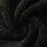 100% Polyester Interlock Knit Fabric, 265 gsm, 147 cm — Black