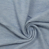 Light Blue Marl Jersey Knit, Poly-Viscose