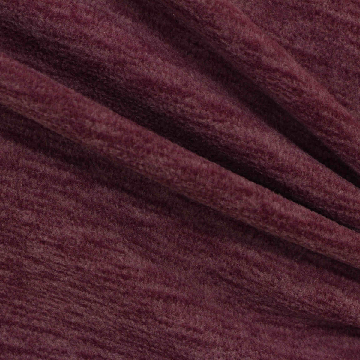 Deep Plum Marl Fleece, Polyester