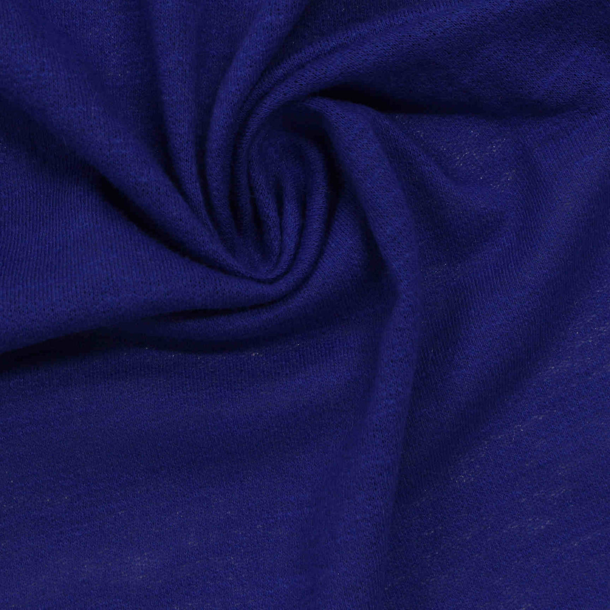 Slub 100% Cotton Jersey Knit Fabric, 110 gsm — Navy