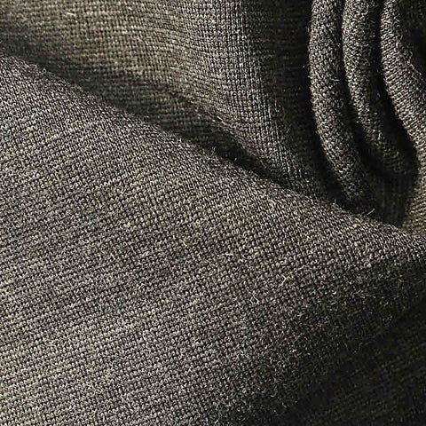 Dark Grey Marl Ponte Knit, Polyester, 330 gsm
