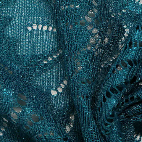 100% Polyester Lace Fabric, 145 gsm, 150 cm — Green