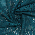 100% Polyester Lace Fabric, 145 gsm, 150 cm — Green