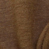 Polyester Viscose Scuba Knit Fabric, 269 gsm, 170 cm — Brown — texture