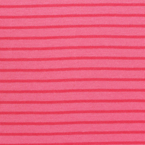 Pink Horizontal-Stripe Knit, Cotton
