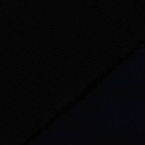 Cotton Polyester Stretch Knit Fabric, 490 gsm — Black