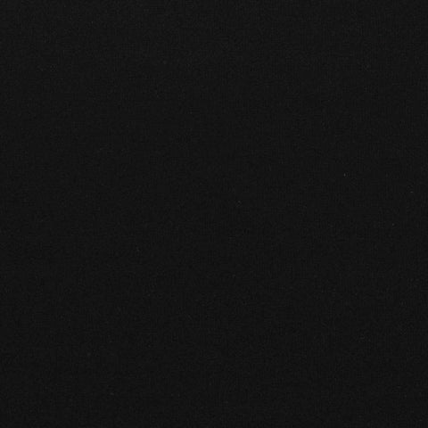 Nylon Stretch Ponte Knit Fabric, 180 gsm — Black