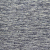 Blue Marl Interlock Knit, Poly-Cotton