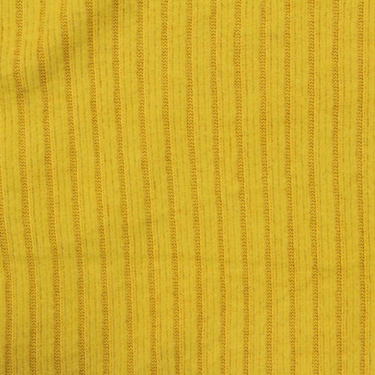 Brushed Cotton Polyester Stretch Rib Knit Fabric, 309 gsm, 110 cm