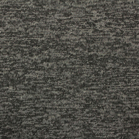 Black Marl French Terry, Polyester, 216 gsm