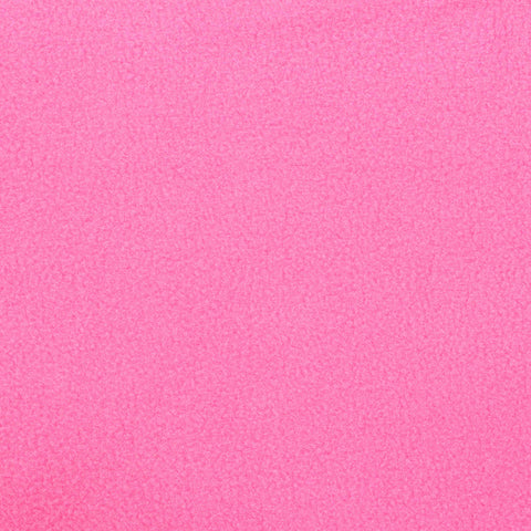 100% Polyester Fleece Fabric, 170 gsm, 147 cm — Pink