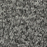 Black Marl French Terry, Polyester — texture