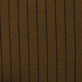 Dark Brown Vertical-Stripe Jacquard, Polyester