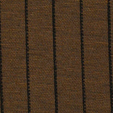 Dark Brown Vertical-Stripe Jacquard, Polyester — texture