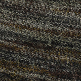 Dark Brown Horizontal-Stripe French Terry, Polyester