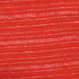 Red Textured-Band Chunky Knit, Viscose-Poly