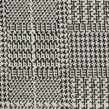 Black Fine-Houndstooth Jacquard, Poly-Viscose — texture