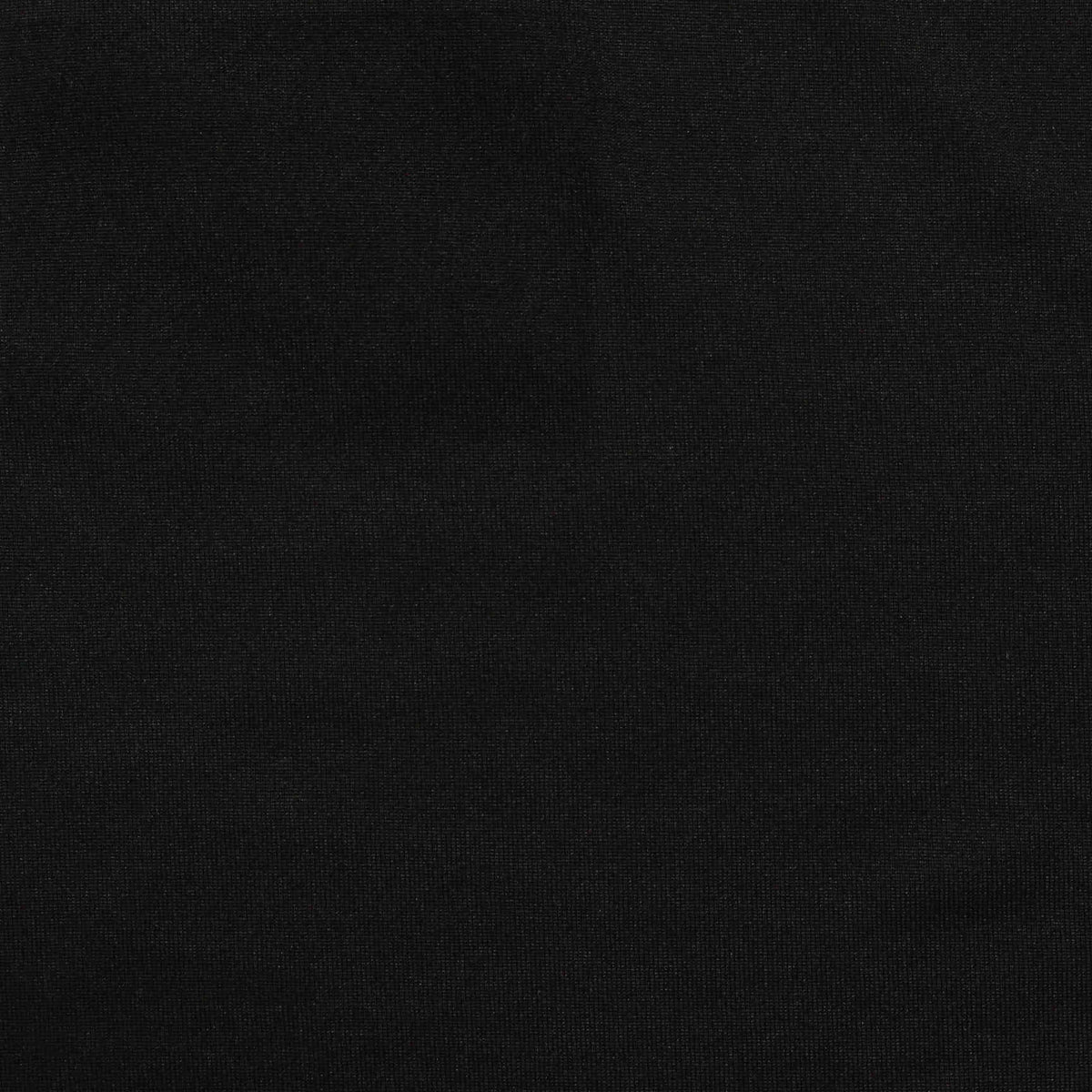 Polyester Stretch Jersey Knit Fabric, 245 gsm, 150 cm — Black