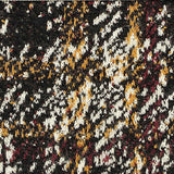 Black Textured-Plaid Jacquard, Poly-Viscose — texture