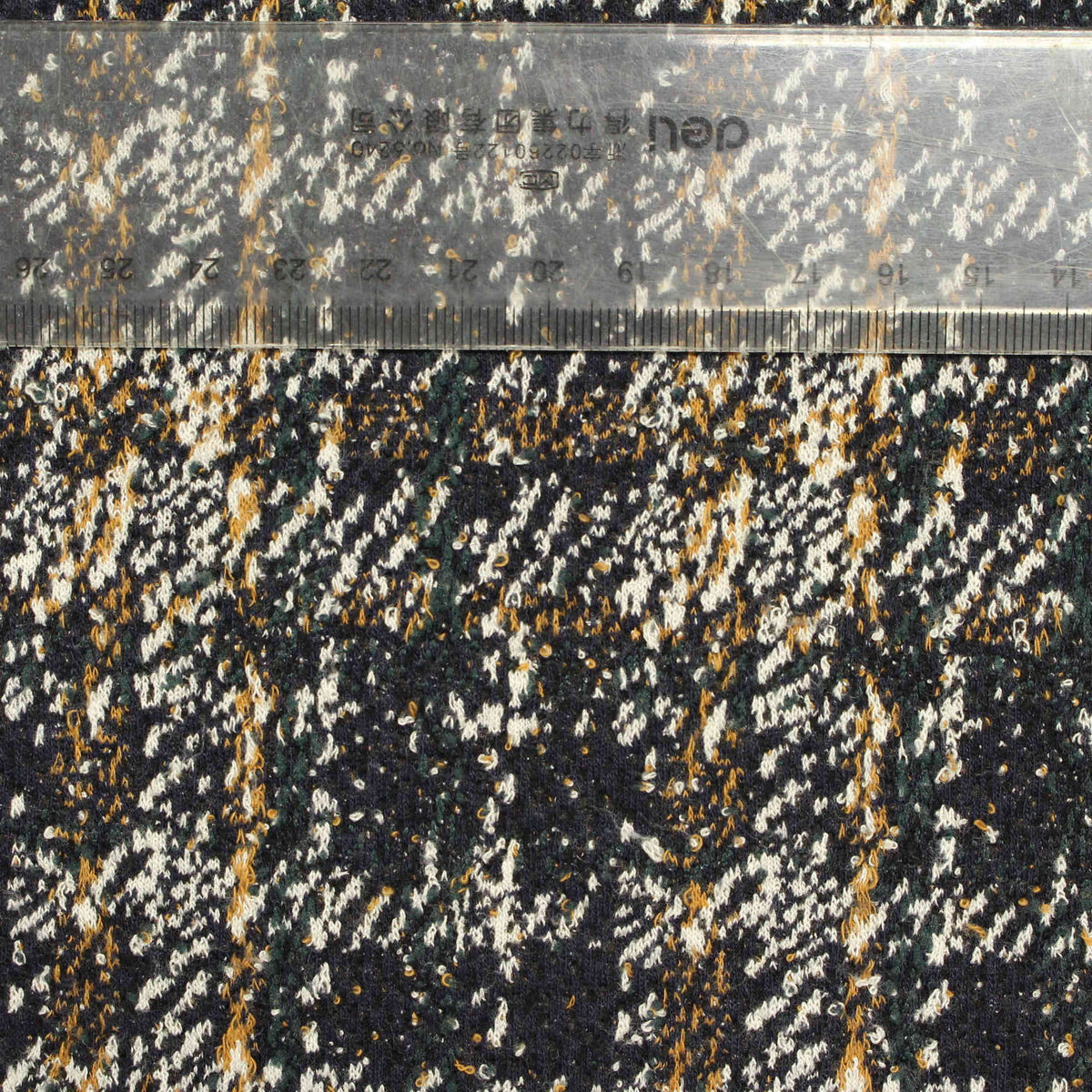 Black Marl Jacquard, Poly-Viscose, 320 gsm, 155 cm, ref EF-212942