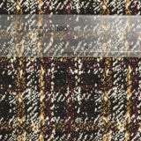 Black Marl Jacquard, Poly-Viscose