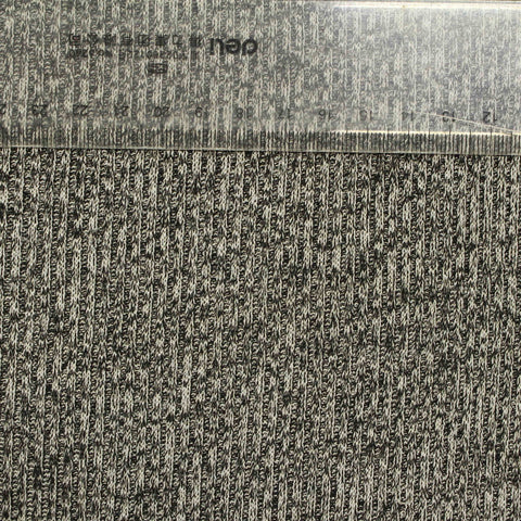 Black Marl Chunky Knit, Polyester, 261 gsm