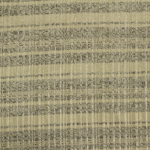 Light Beige Horizontal-Stripe Rib Knit, Polyester, 180 gsm
