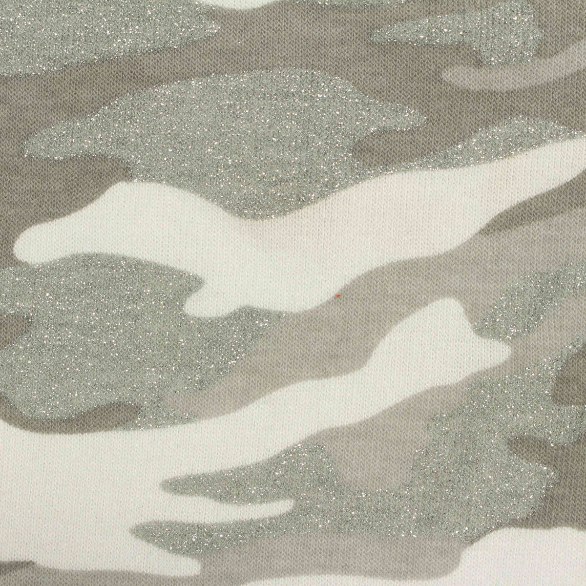 Grey Glitter-Camo Knit, Poly-Viscose