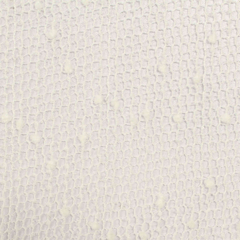 100% Polyester Mesh Fabric, 113 gsm, 165 cm — White
