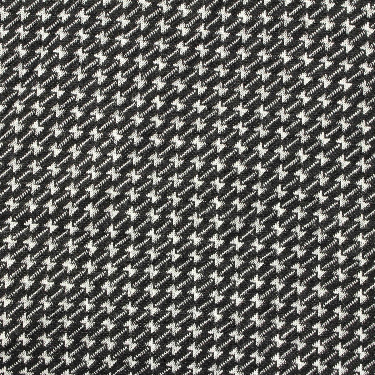 Black Houndstooth Jacquard, Polyester, 300 gsm, 160 cm, ref EF-213042