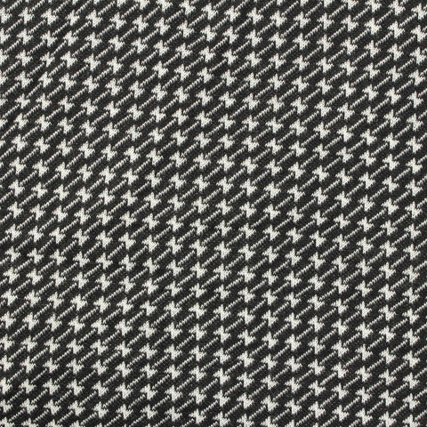 Black Houndstooth Jacquard, Polyester, 300 gsm, 160 cm, ref EF-213042
