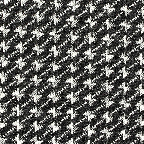 Black Houndstooth Jacquard, Polyester, 300 gsm, 160 cm, ref EF-213042