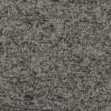 Black Marl Interlock Knit, Poly-Viscose