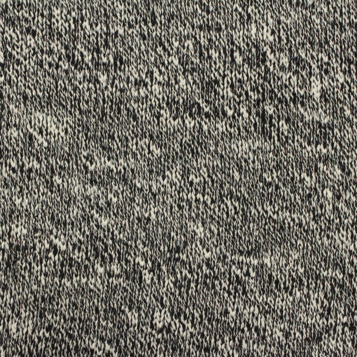 Black Marl Chunky Knit, Poly-Acrylic, 416 gsm