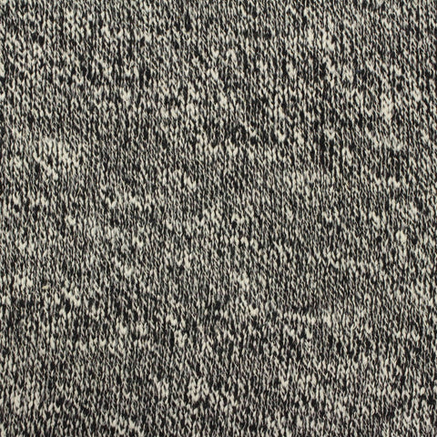 Black Marl Chunky Knit, Poly-Acrylic, 416 gsm