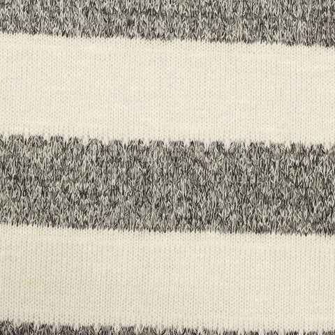 Off-White Horizontal-Stripe Chunky Knit