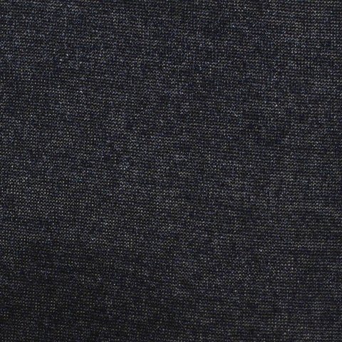 Navy Marl Chunky Knit, 110 gsm