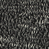 Black Marl Chunky Knit, Poly-Cotton — texture