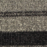 Dark Grey Horizontal-Stripe Chunky Knit, Poly-Viscose — texture