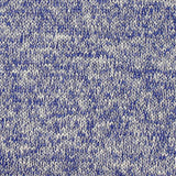 Viscose Polyester Chunky Knit Fabric, 210 gsm, 156 cm — Blue — texture