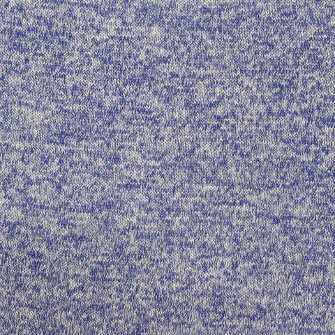 Viscose Polyester Chunky Knit Fabric, 210 gsm, 156 cm — Blue