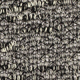 Black Marl Chunky Knit, Polyester — texture