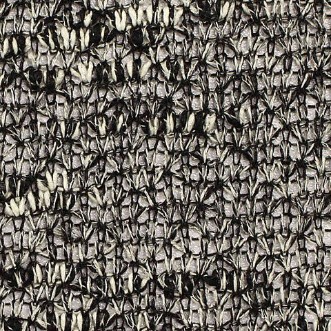 Black Marl Chunky Knit, Polyester, 236 gsm